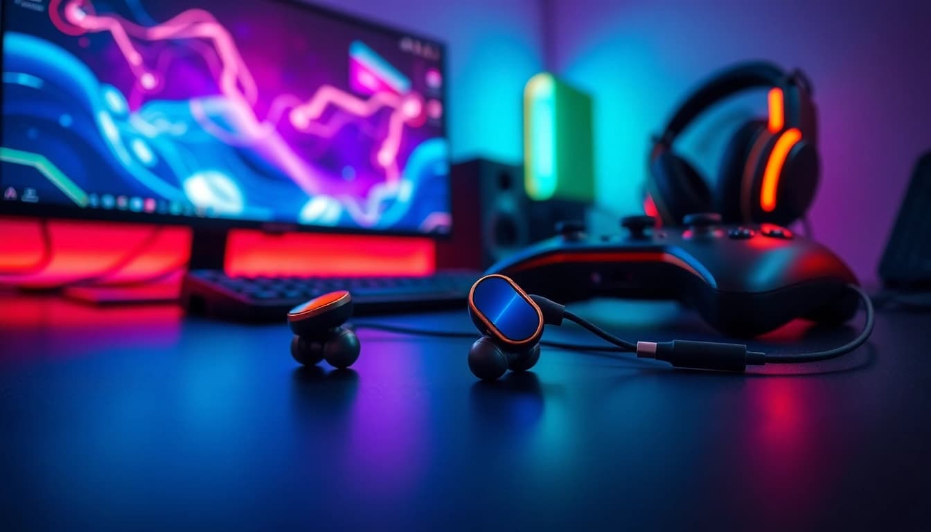 Experience immersive sound with the PRO60 Gaming Earbuds designed for gamers.
