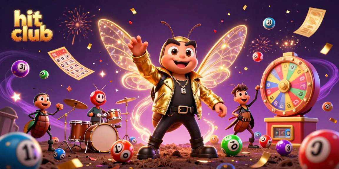 Experience jackpot thrills with hit club characters in a vibrant casino scene.