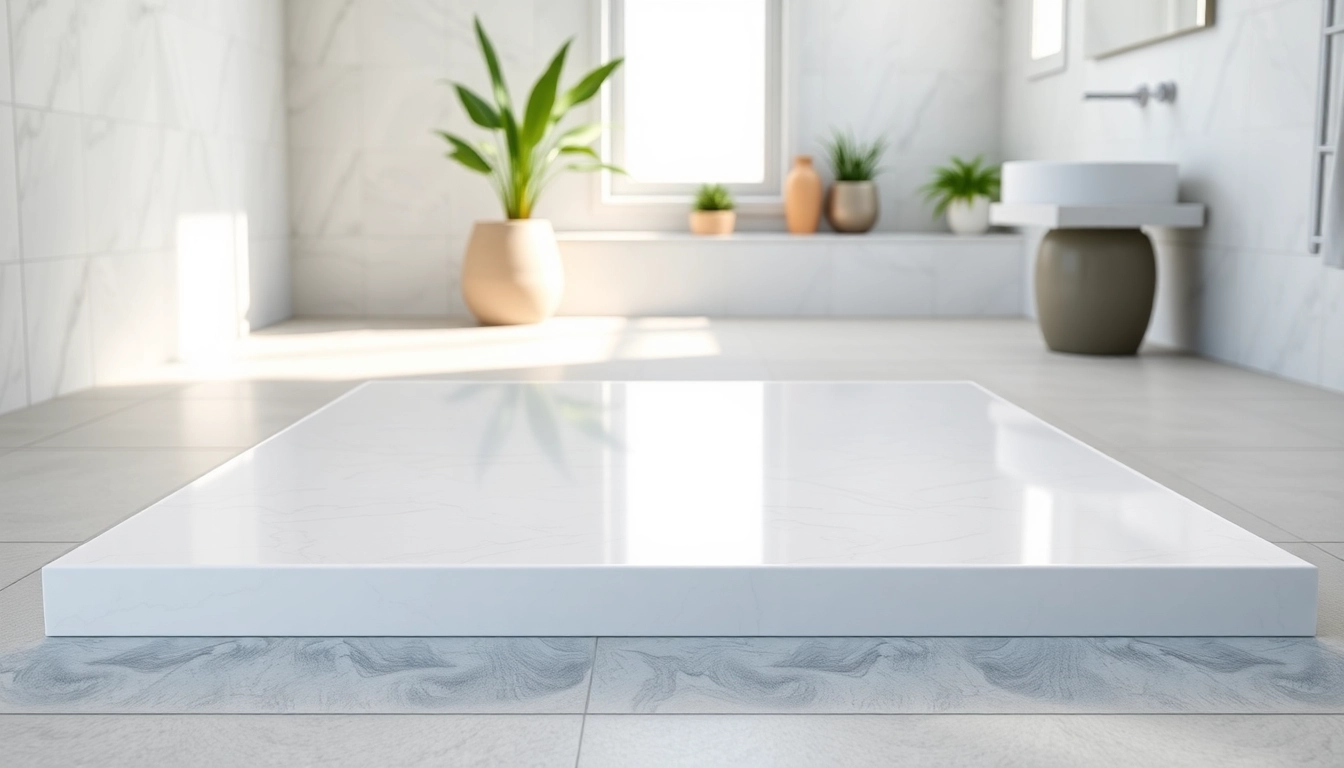 Enhance your bathroom with a stunning 800 x 800 shower base in a contemporary setting.