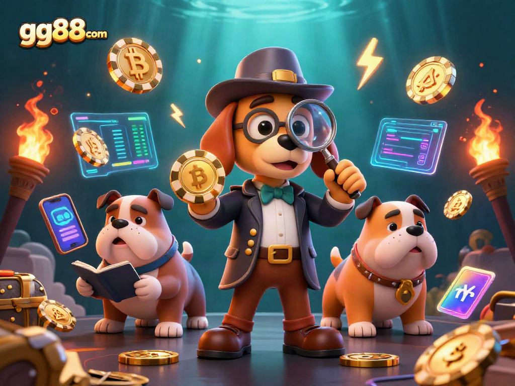 Engage with gg88com's thrilling casino adventure featuring crypto and poker clues.