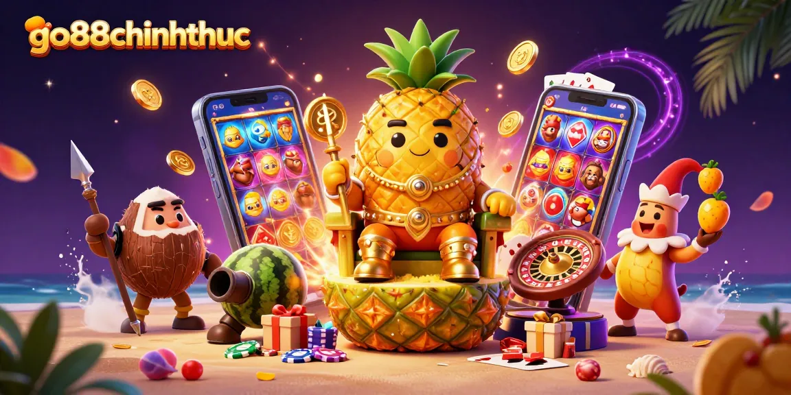 Experience thrilling games with go88chinhthuc featuring vibrant characters and dynamic casino elements.