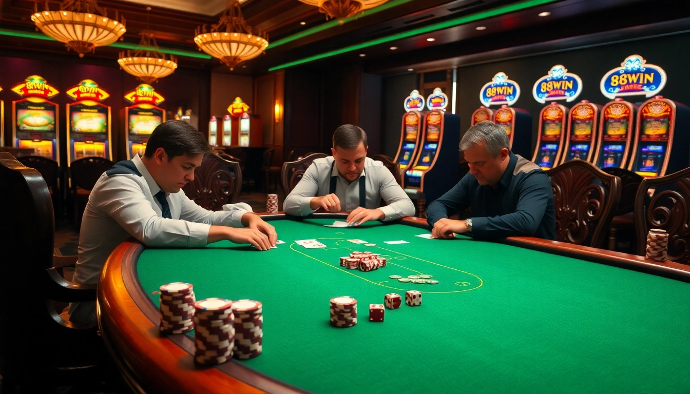 Intense blackjack strategy session at 98win casino with poker chips and cards