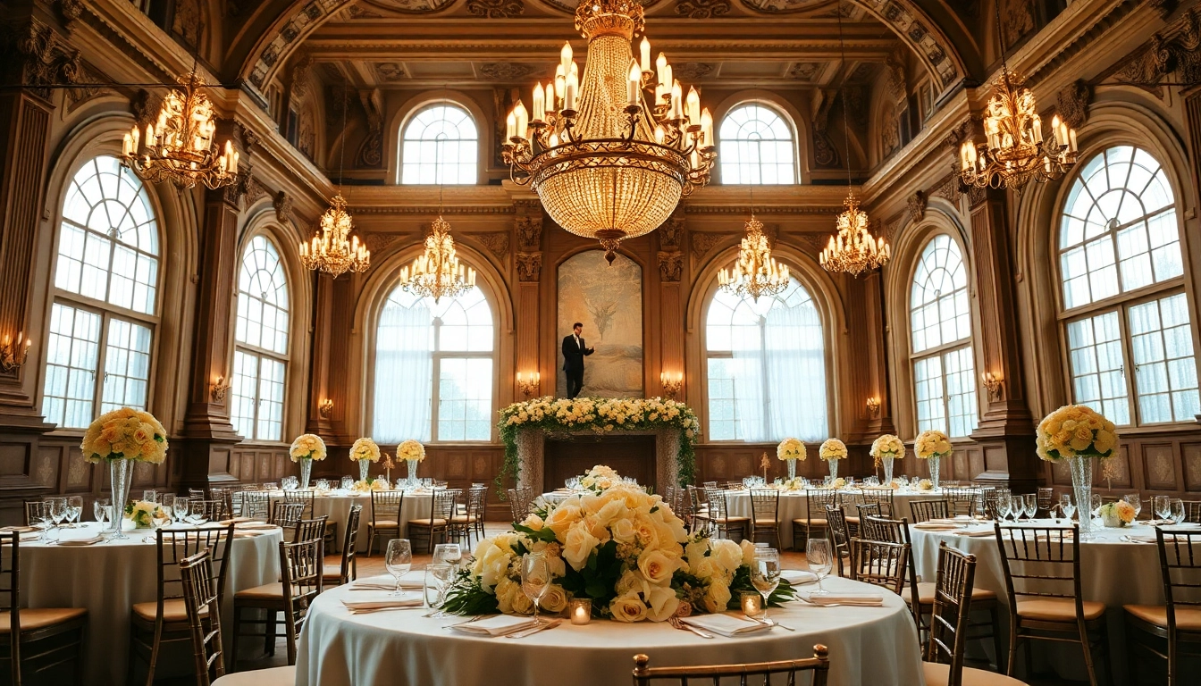 Experience the stunning ambiance of the Best Wedding Venue Jacksonville with elegant decor and inviting settings.