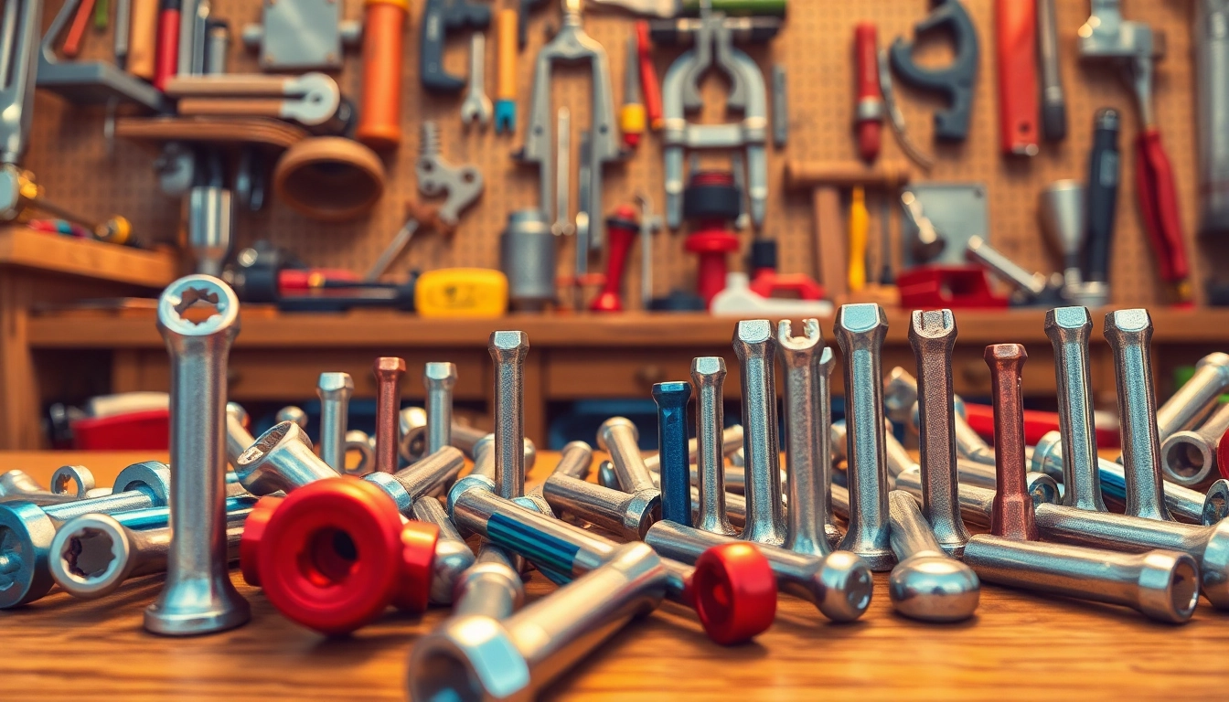 Use allen keys to expertly assemble furniture components by using various sizes and colors.