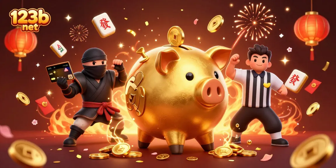 Experience thrilling action with 123b net in this vibrant casino-themed illustration.